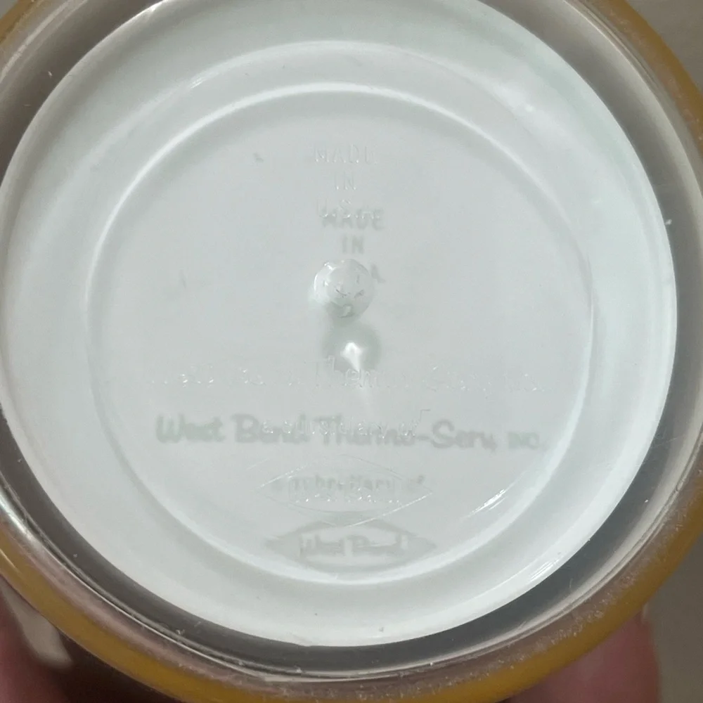 Vintage Rare Set- 6 West Bend Thermo-Serv Cadillac Cars Insulated Tumblers Auto